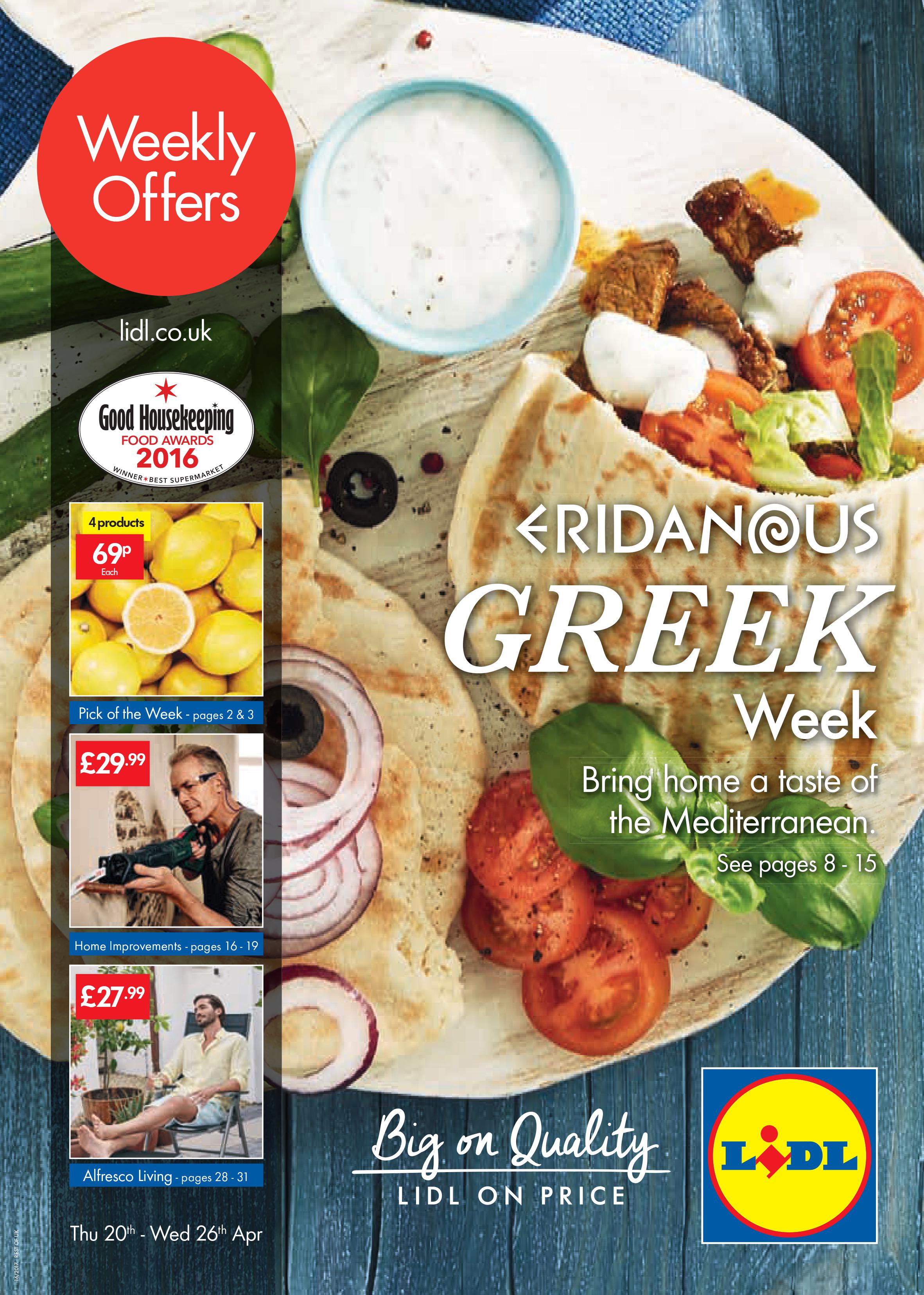Lidl Offers Leaflet from 20th April-26th April 2017