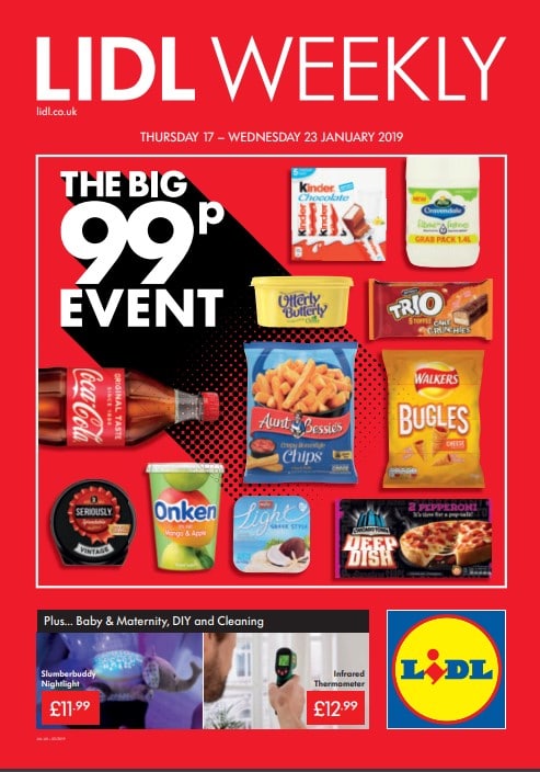 LIDL Offers Leaflet 17th-23rd January 2019