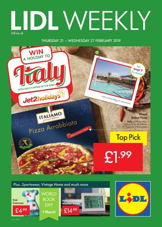 LIDL Offers Leaflet 21st-27th February 2019