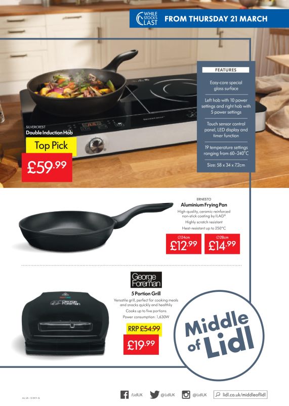wireless Posterity To contaminate LIDL Weekly Offers Leaflet - Thursday 21 – Wednesday 27 March 2019 - Weekly  Offers Online