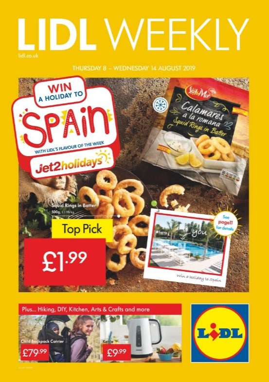 LIDL Weekly Offers Leaflet - Thursday 8 August – Wednesday 14 August 2019