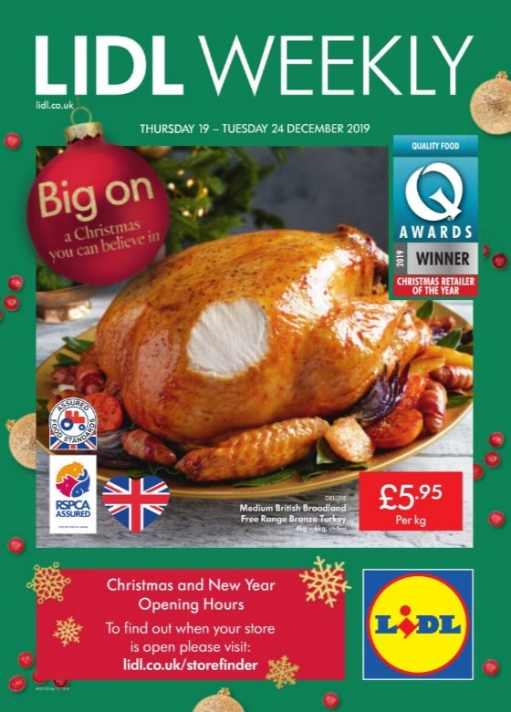 LIDL Weekly Offers Leaflet - Thursday 19 December – Tuesday 24 December 2019