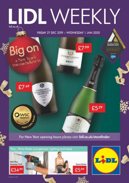 LIDL Weekly Offers Leaflet - Thursday 27 December 2019 – Wednesday 1 January 2020