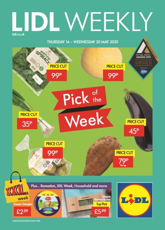 LIDL Weekly Offers Leaflet - Thursday 14 – Wednesday 20 May 2020 - 01 page(s)