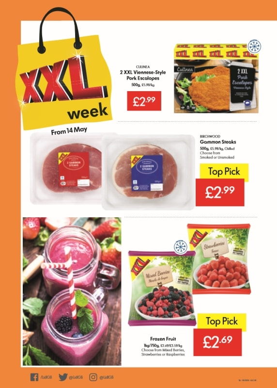 LIDL Weekly Offers Leaflet - Thursday 14 – Wednesday 20 May 2020 - 16 page(s)