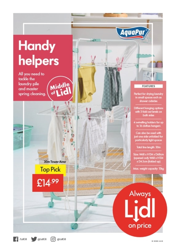 LIDL Weekly Offers Leaflet - Thursday 14 – Wednesday 20 May 2020 - 18 page(s)