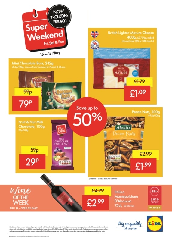 LIDL Weekly Offers Leaflet - Thursday 14 – Wednesday 20 May 2020 - 24 page(s)