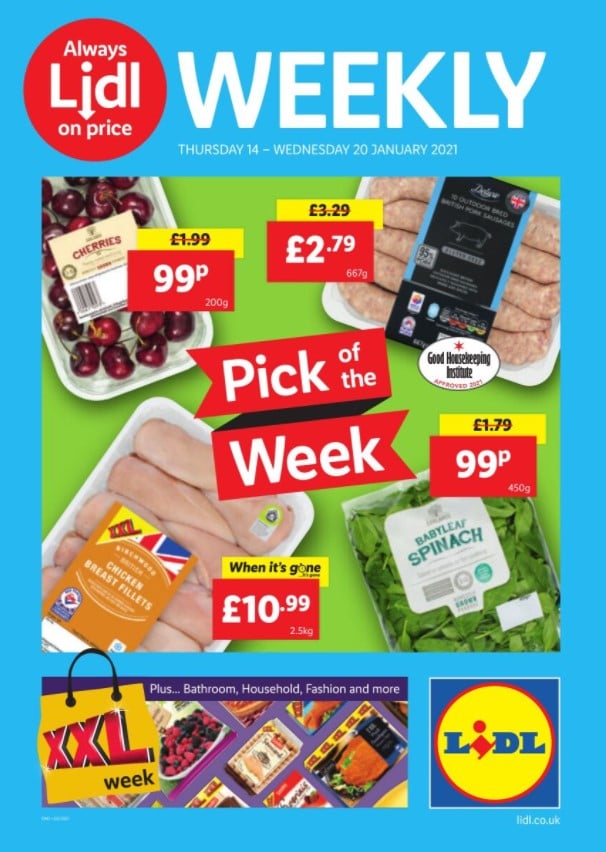 LIDL Weekly Offers Leaflet 14-20 January 2021