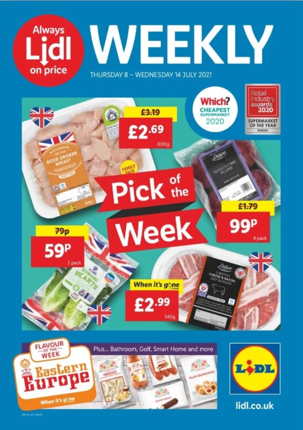 LIDL Weekly Offers Leaflet 8-14 July 2021