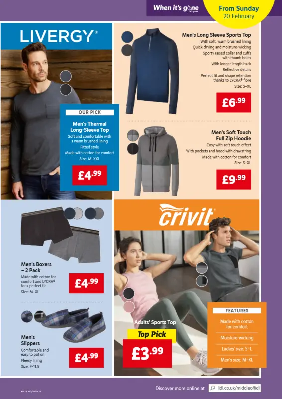 LIDL Weekly Offers Leaflet 17-23 Feb 2022 - Weekly Offers Online