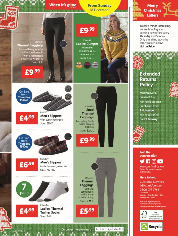 LIDL Weekly Offers Leaflet 15-21 Dec 2022 - Weekly Offers Online