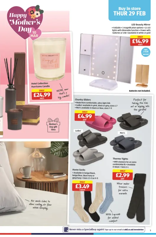ALDI Special Buys Catalogue From 29 Feb 2024 - 03 page(s)