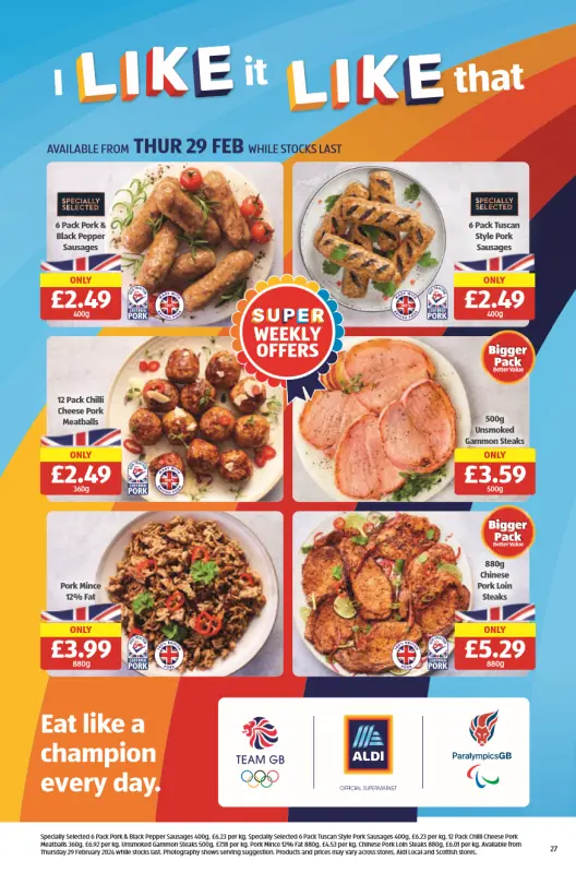 ALDI Special Buys Catalogue From 29 Feb 2024 - 27 page(s)