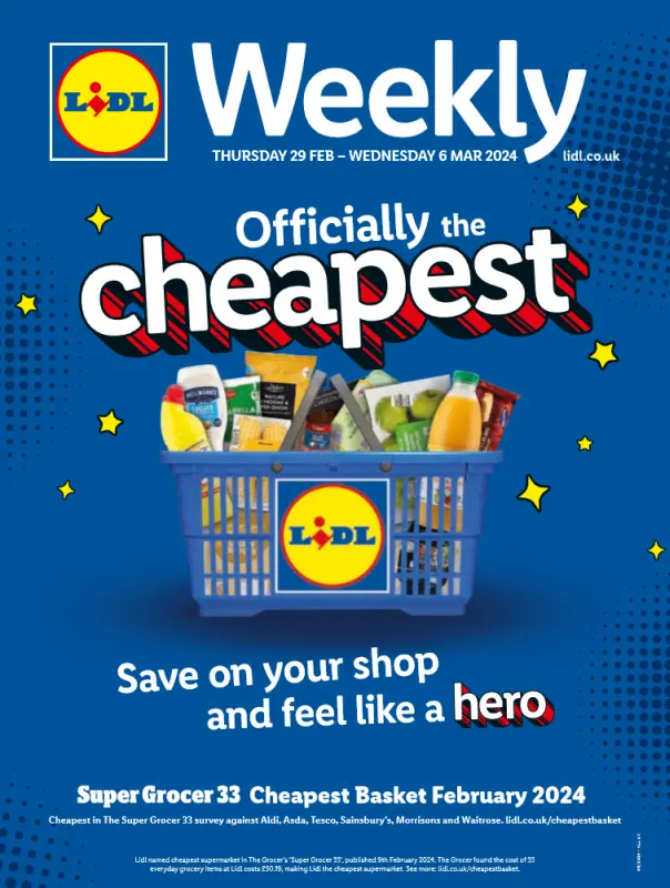 LIDL Weekly Offers Leaflet from 29 Feb 2024 - 01 page(s)