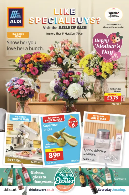 ALDI Special Buys Catalogue From 14 March 2024 - 01 page(s)