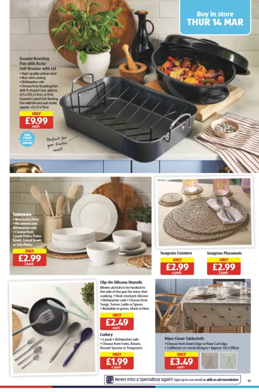 ALDI Special Buys Catalogue From 14 March 2024 - 19 page(s)