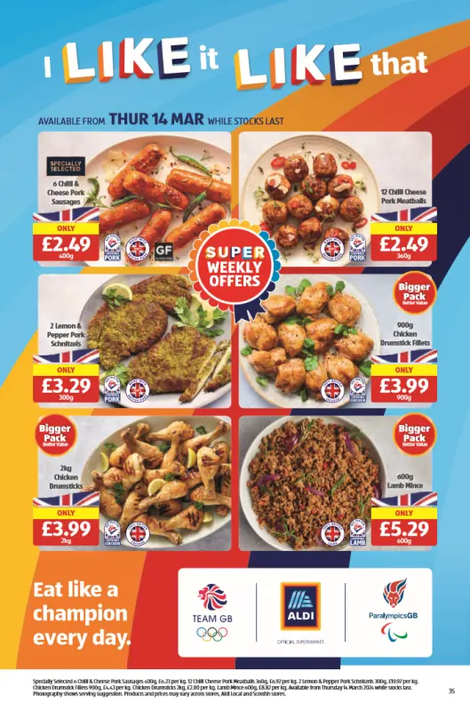 ALDI Special Buys Catalogue From 14 March 2024 - 35 page(s)