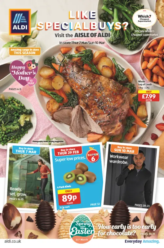 ALDI Special Buys Catalogue From 7 March 2024 - 01 page(s)
